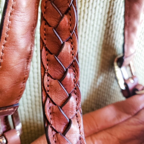 B Makowsky Leather handbag - Picture 3 of 8